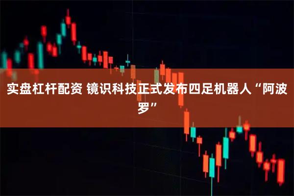 实盘杠杆配资 镜识科技正式发布四足机器人“阿波罗”