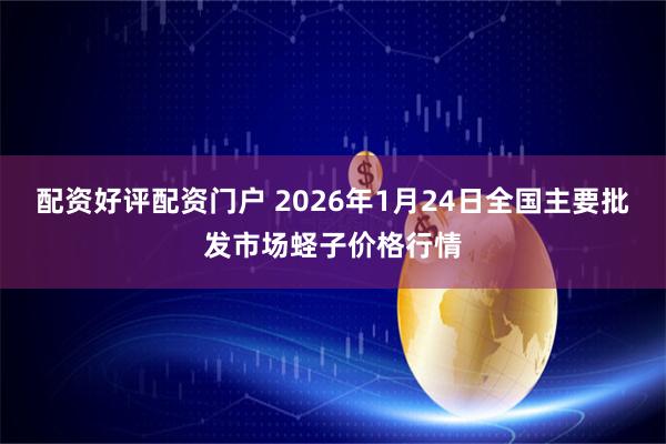 配资好评配资门户 2026年1月24日全国主要批发市场蛏子价格行情