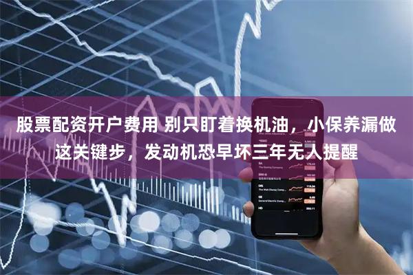 股票配资开户费用 别只盯着换机油，小保养漏做这关键步，发动机恐早坏三年无人提醒